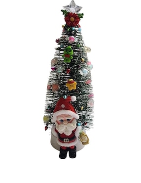 Set de figura decorativa de árbol navidad Navidad Limerence By Claudia Herrera Reno, Santa y Grinch
