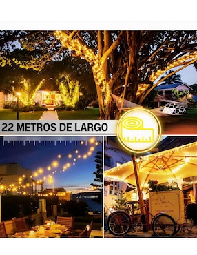 Serie cálida LED Xtellar Xtllar3884 con 200 focos