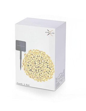 Serie cálida LED Xtellar Xtllar3884 con 200 focos