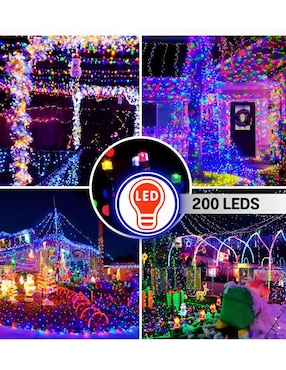 Serie LED Xtellar Xtllar3885 con 200 focos