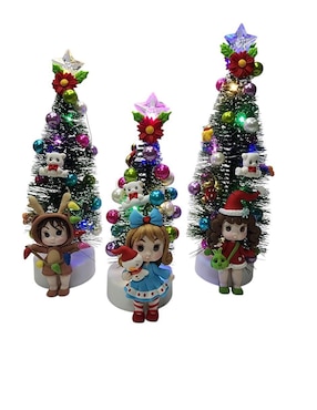 Set de figura decorativa de árbol navidad Navidad Limerence By Claudia Herrera