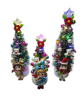 Set de figura decorativa de árbol navidad Navidad Limerence By Claudia Herrera