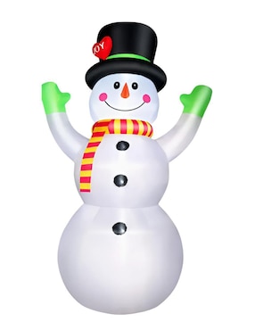 Figura decorativa de muñeco nieve Xtellar