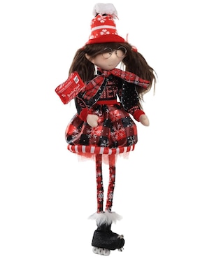 Ornamento navideño Duende Queca Designs Little Elfy