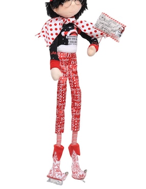 Ornamento navideño Duende Queca Designs Little Elfy