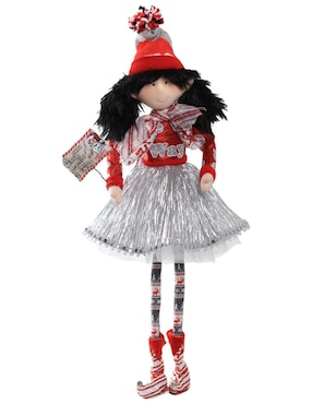 Ornamento navideño Duende Queca Designs Little Elfy