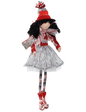 Ornamento navideño Duende Queca Designs Little Elfy