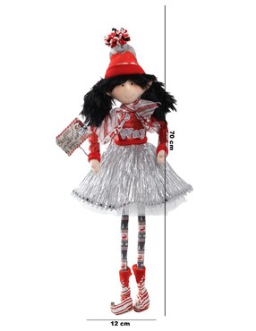 Ornamento navideño Duende Queca Designs Little Elfy