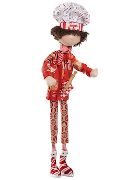 Ornamento navideño Duende Queca Designs Little Elfy