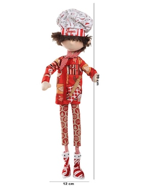 Ornamento navideño Duende Queca Designs Little Elfy