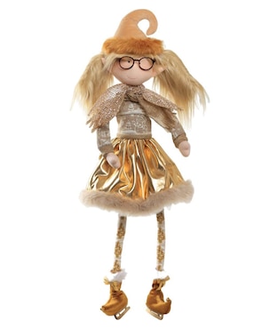 Ornamento navideño Duende Queca Designs Little Elfy