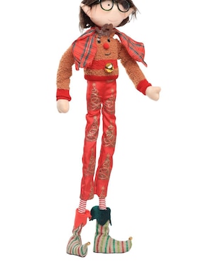 Ornamento navideño Duende Queca Designs Little Elfy