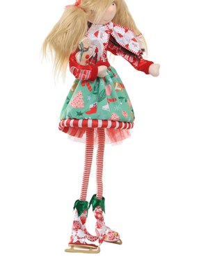 Ornamento navideño Duende Queca Designs Little Elfy