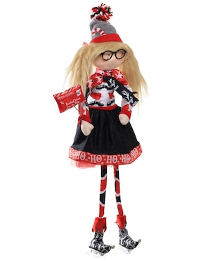 Ornamento navideño Duende Queca Designs Little Elfy
