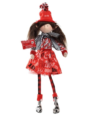 Ornamento navideño Duende Queca Designs Little Elfy