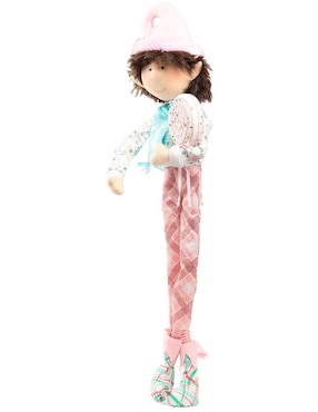 Ornamento Navidad duende Queca Designs Little Elfy