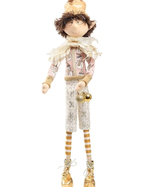 Ornamento Navidad duende Queca Designs Little Elfy