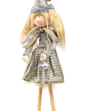 Ornamento Navidad duende Queca Designs Little Elfy