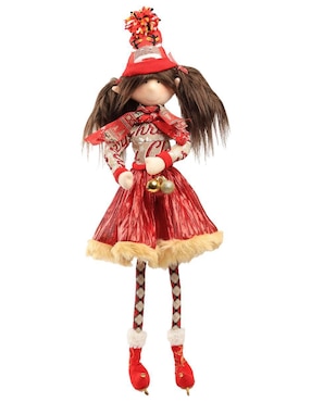 Ornamento Navidad duende Queca Designs Little Elfy