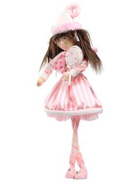 Ornamento Navidad duende Queca Designs Little Elfy