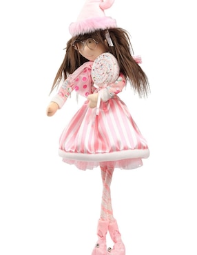 Ornamento Navidad duende Queca Designs Little Elfy