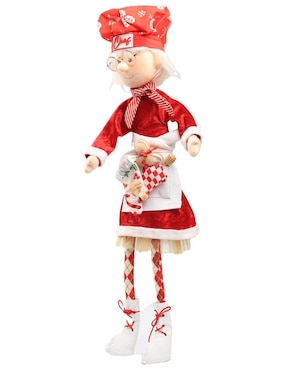 Ornamento Navidad Sra. Claus Queca Designs Little Elfy