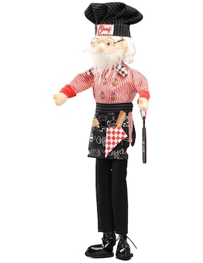 Ornamento Navidad Santa Claus Queca Designs Little Elfy