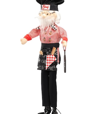 Ornamento Navidad Santa Claus Queca Designs Little Elfy