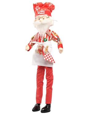 Ornamento Navidad Santa Claus Queca Designs Little Elfy