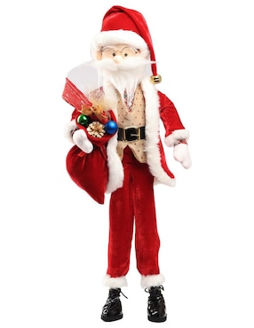 Ornamento Navidad Santa Claus Queca Designs Little Elfy