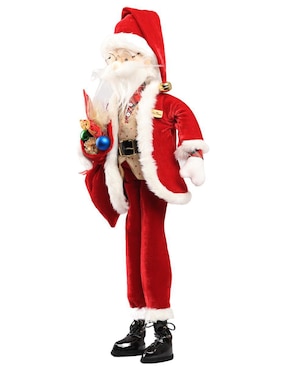 Ornamento Navidad Santa Claus Queca Designs Little Elfy