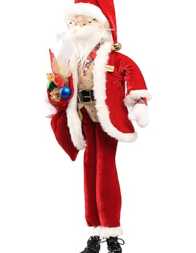 Ornamento Navidad Santa Claus Queca Designs Little Elfy