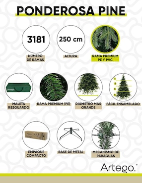 Árbol de navidad Artego