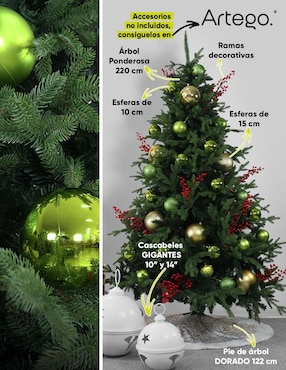 Árbol de navidad Artego