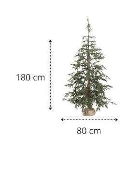 Árbol decorativo Cantia de plástico