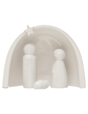 Figura decorativa de nacimiento Navidad Cantia de cerámica