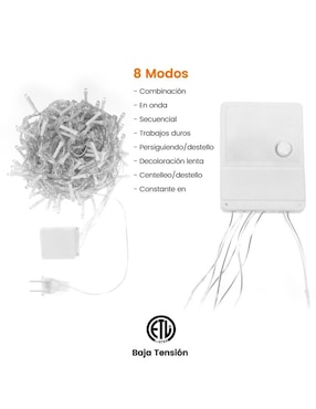 Serie led navideña Pallpall SDD153 con 300 focos
