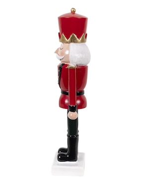 Figura decorativa de soldado Navidad Cantia de resina