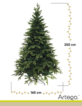 Árbol de navidad Artego Ponderosa 3181 ramas