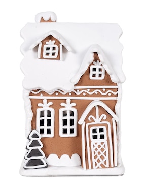 Figura decorativa de casa de jengibre Cantia