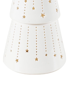 Figura decorativa de árbol Cantia de porcelana