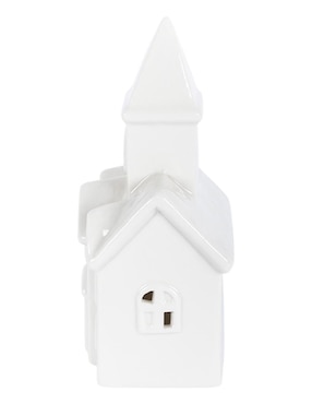 Set de figura decorativa de casa Navidad Cantia de cerámica