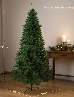 Árbol de navidad Jardimex de aluminio