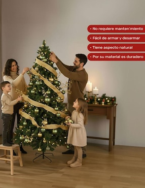 Árbol de navidad Jardimex de aluminio