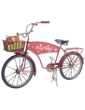 Figura decorativa de bicicleta Running Decora de metal