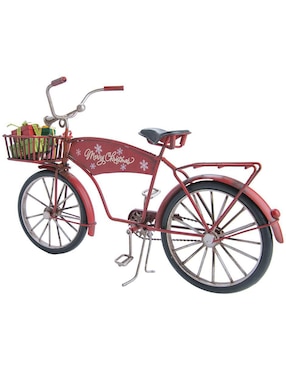 Figura decorativa de bicicleta Running Decora de metal