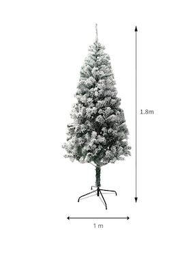 Árbol de navidad Homelya de plástico