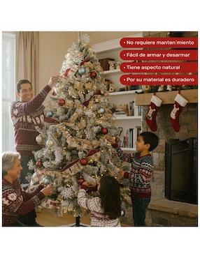 Árbol de navidad jardimex de aluminio