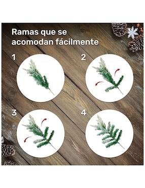 Árbol de navidad jardimex de aluminio