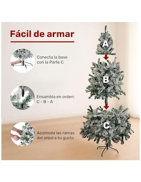 Árbol de navidad jardimex de aluminio